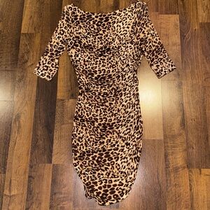 H&M Leopard Printer dress size 12